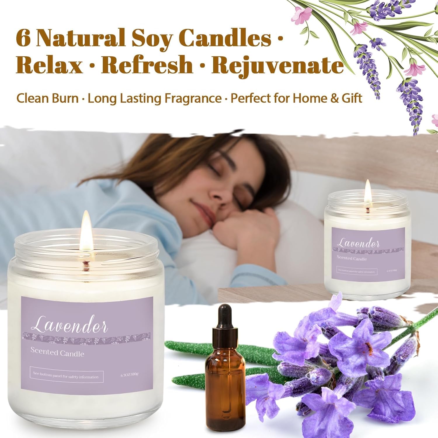 PELN candle wax and wick detail highlighting smooth finish and even burn quality