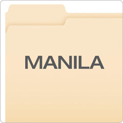 Pendaflex bottom scoreline detail allowing folder expansion as documents add up
