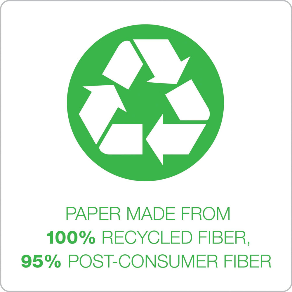 Close-up of Pendaflex recycled fiber texture highlighting durability and eco-friendly material benefit