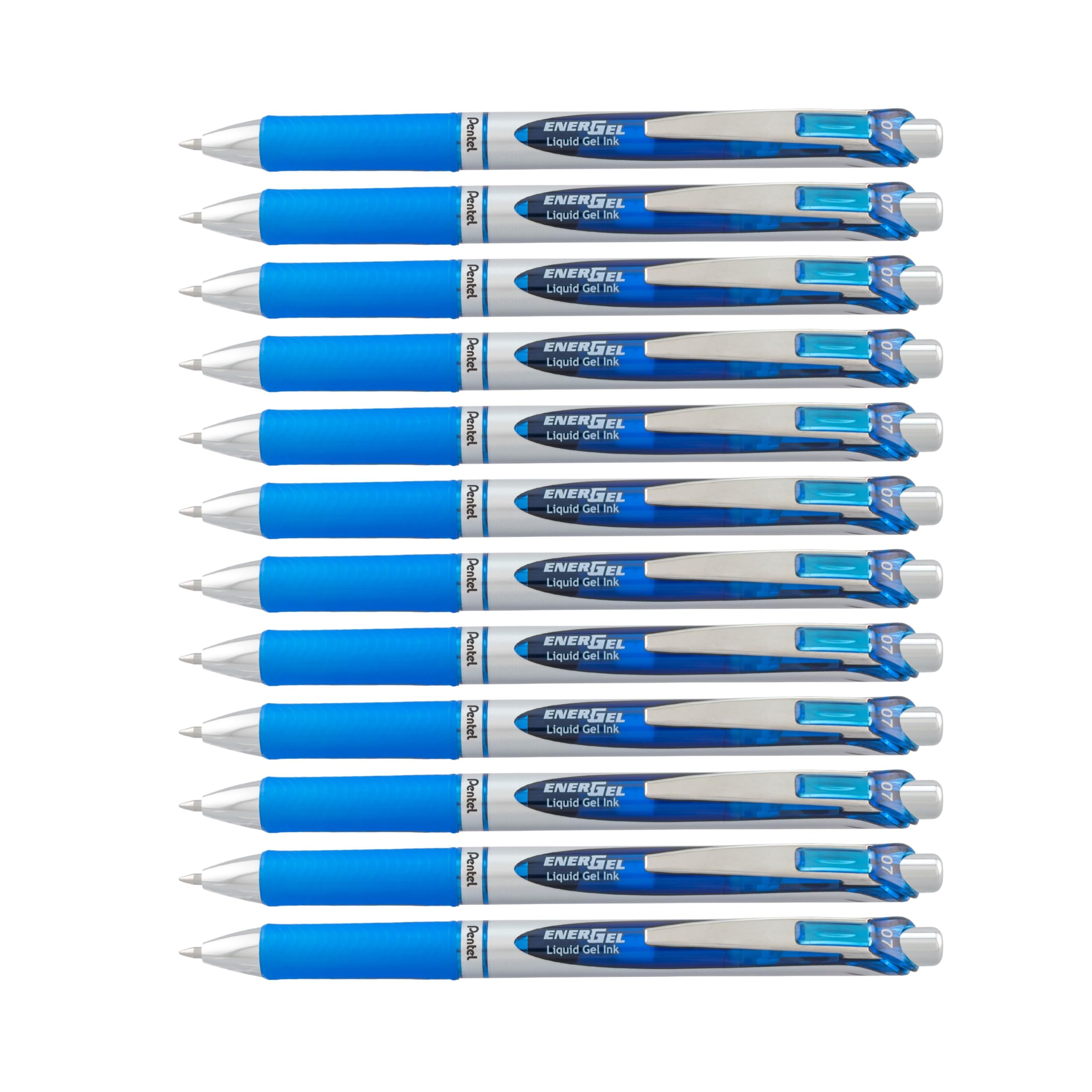 Pentel EnerGel RTX front box showing 12 pens and brand, perfect for stocking up