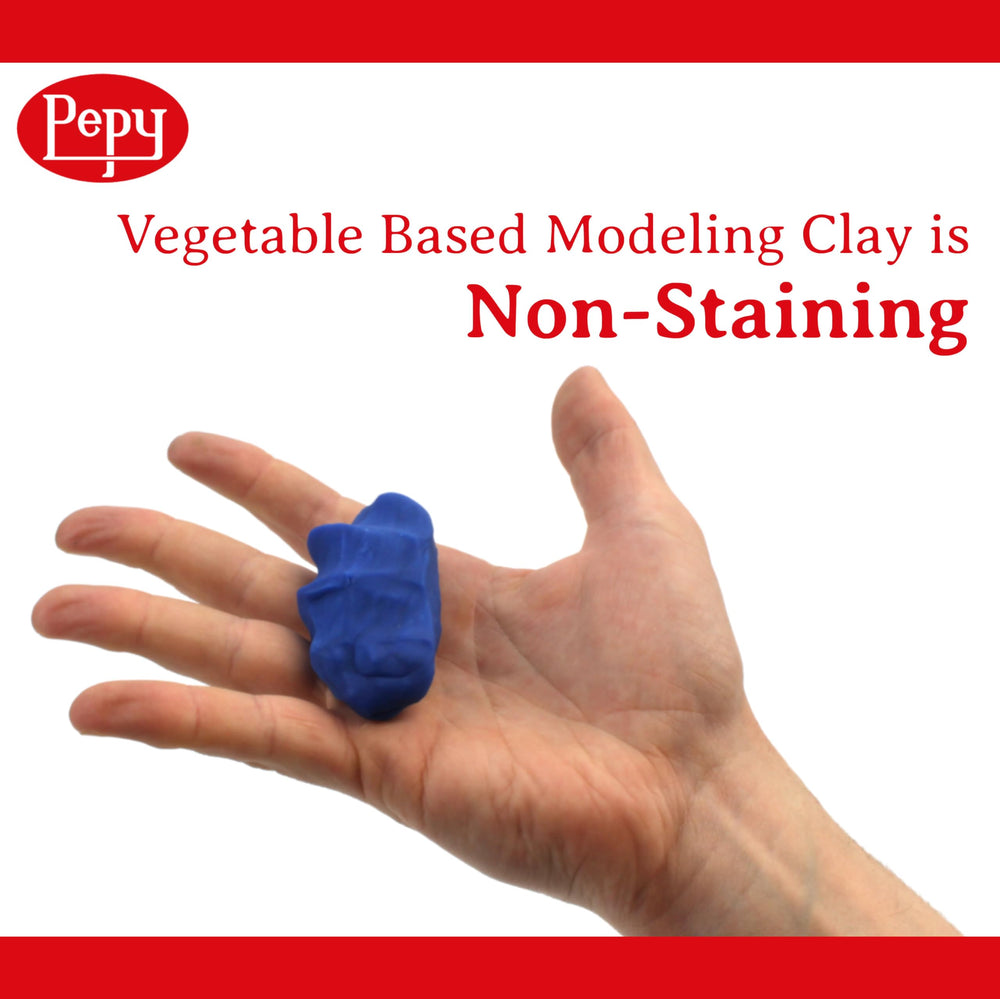 Pepy Plastilina scale and contents display showing bar size and total set value