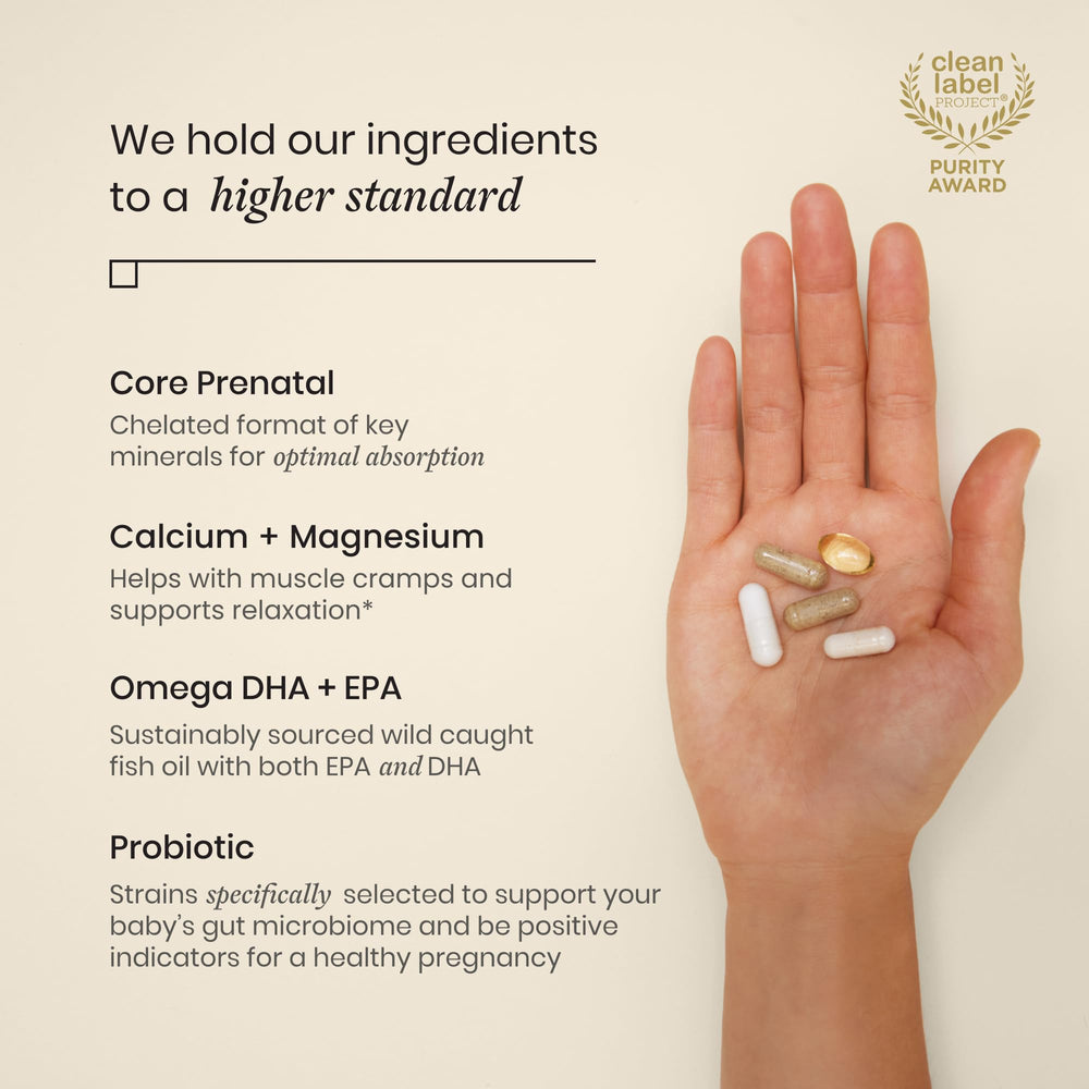 Perelel probiotic capsule opened to show live strains that support digestion