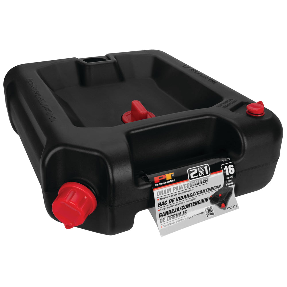 Performance Tool next to tools showing 16‑quart scale and workshop convenience