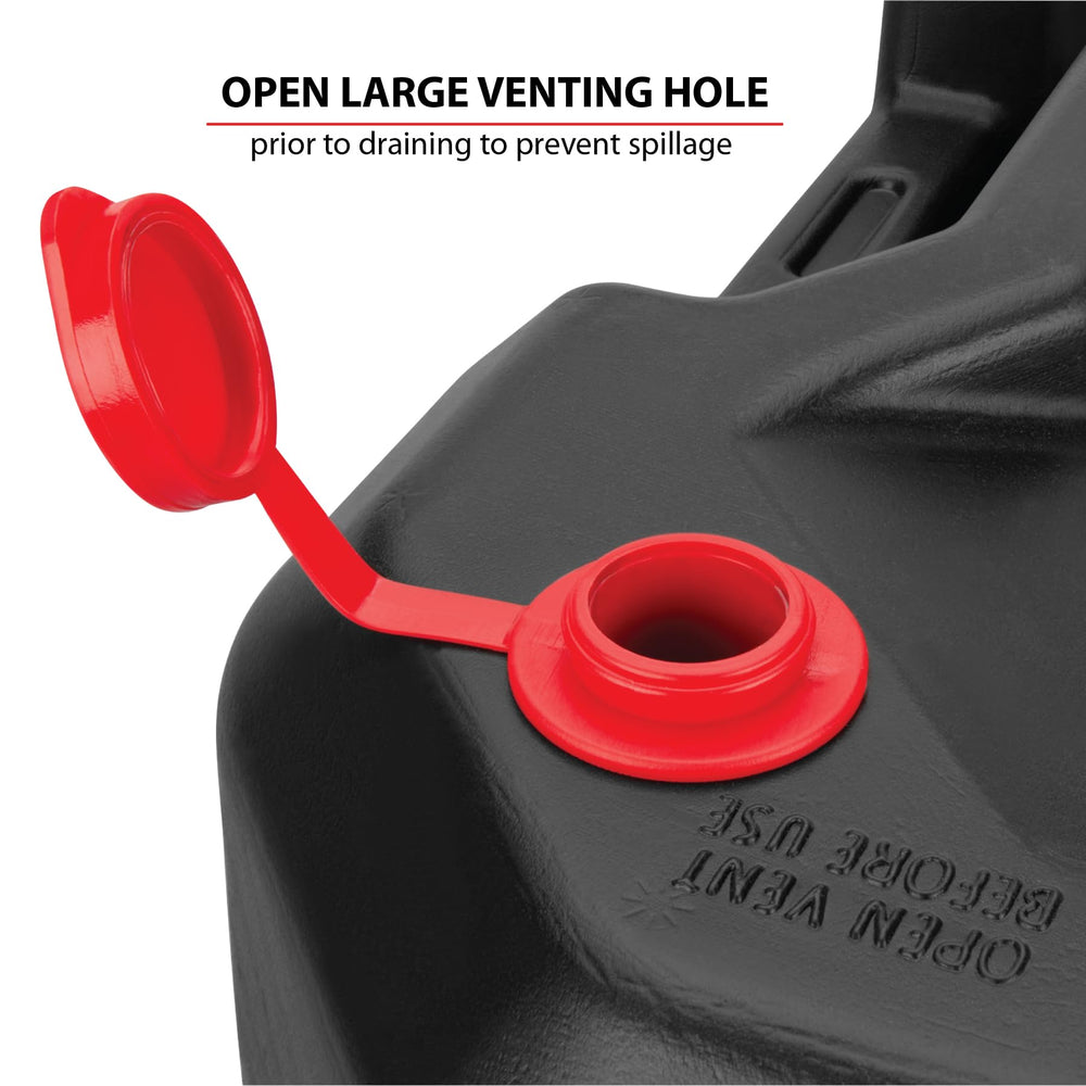 Performance Tool handle closeup highlighting easy carrying and controlled pouring