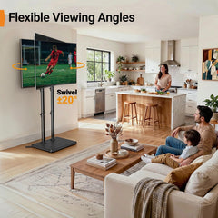 Perlegear swivel angle demo illustrating flexible viewing for rooms