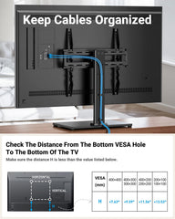 PERLESMITH steel pillar showing multiple height positions for flexible viewing benefit