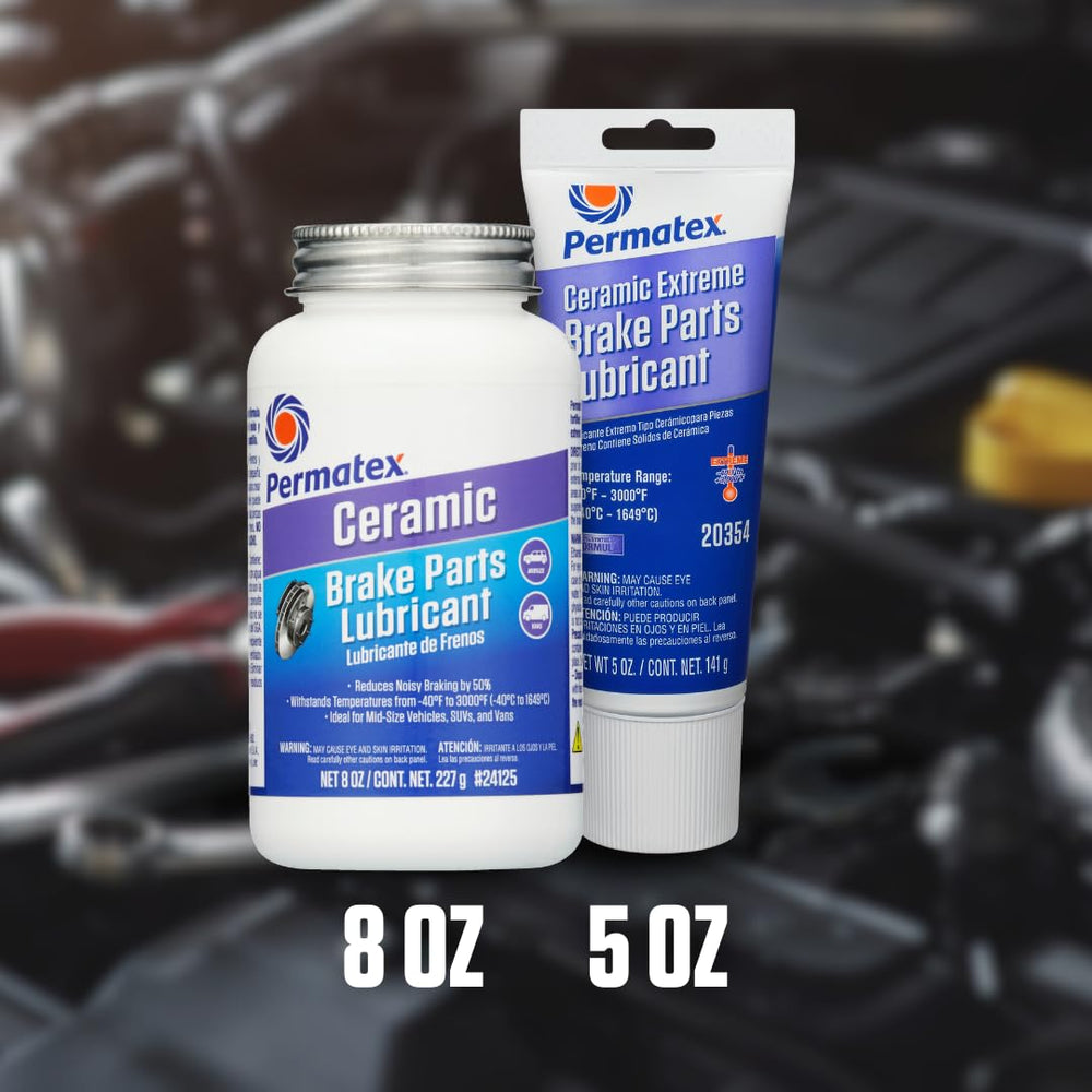 Permatex label and directions close-up highlighting application guidance and safety benefit