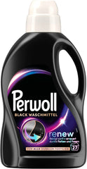 Perwoll black cap with measured detergent pour for accurate dosing