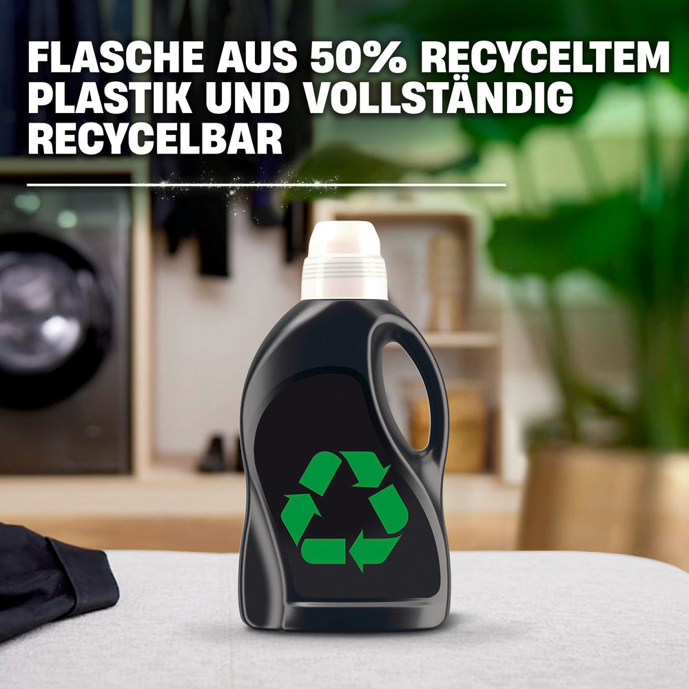 Perwoll black used on delicate blouse preserving fabric softness
