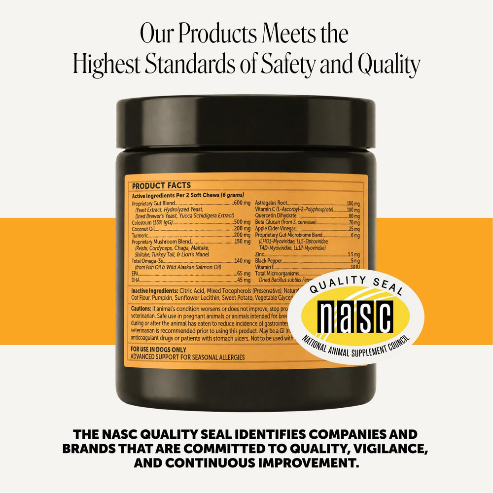 Pet Honesty probiotic prebiotic graphic demonstrating gut health support