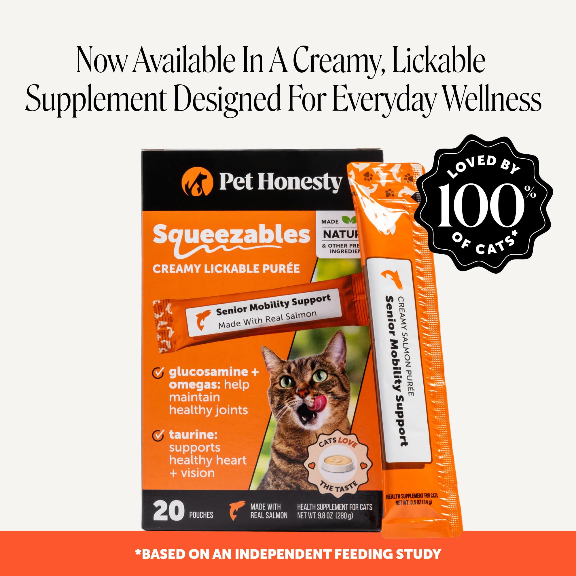 Pet Honesty chews beside ruler to show size and proper portioning