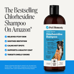 Pet Honesty texture lather detail demonstrating gentle cleansing and relief