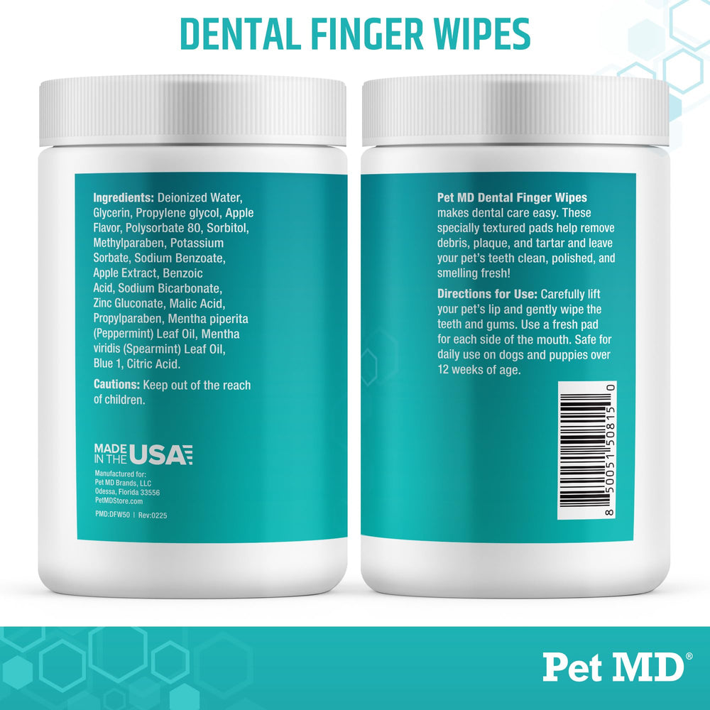 Pet MD wipes in a pet owner’s bag during a walk showing on-the-go freshness
