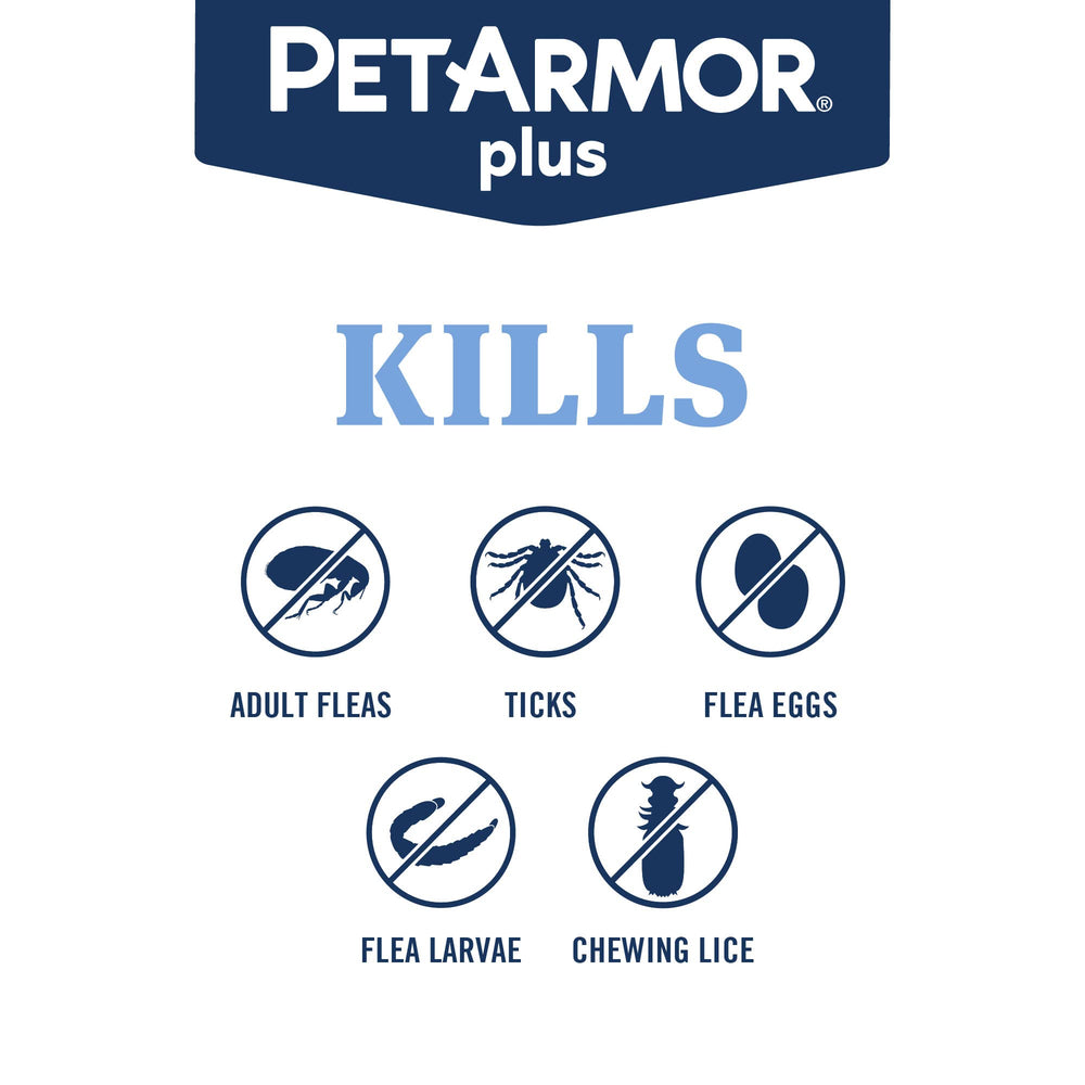 PetArmor plus single dose tube demonstrating easy topical dosing benefit
