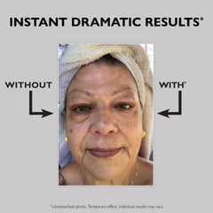 Peter Thomas Roth product applied on skin demonstrating quick firming effect