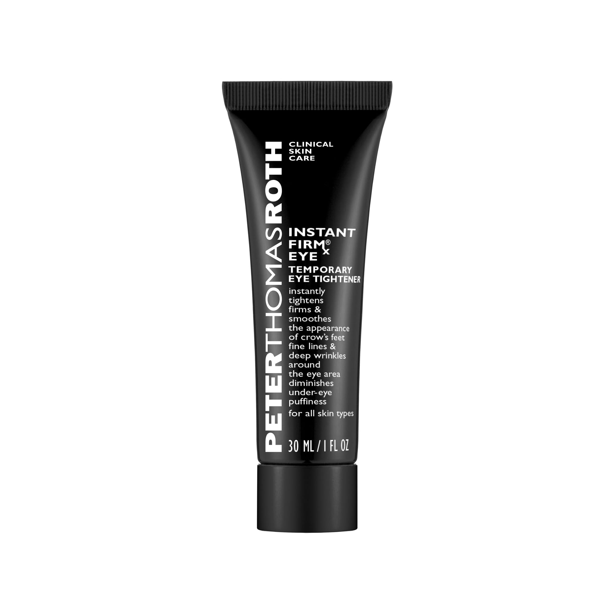 Peter Thomas Roth front packaging showing product benefits and instant lift