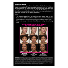 Peter Thomas Roth texture swiped on skin showing lightweight creaminess benefit: easy blending