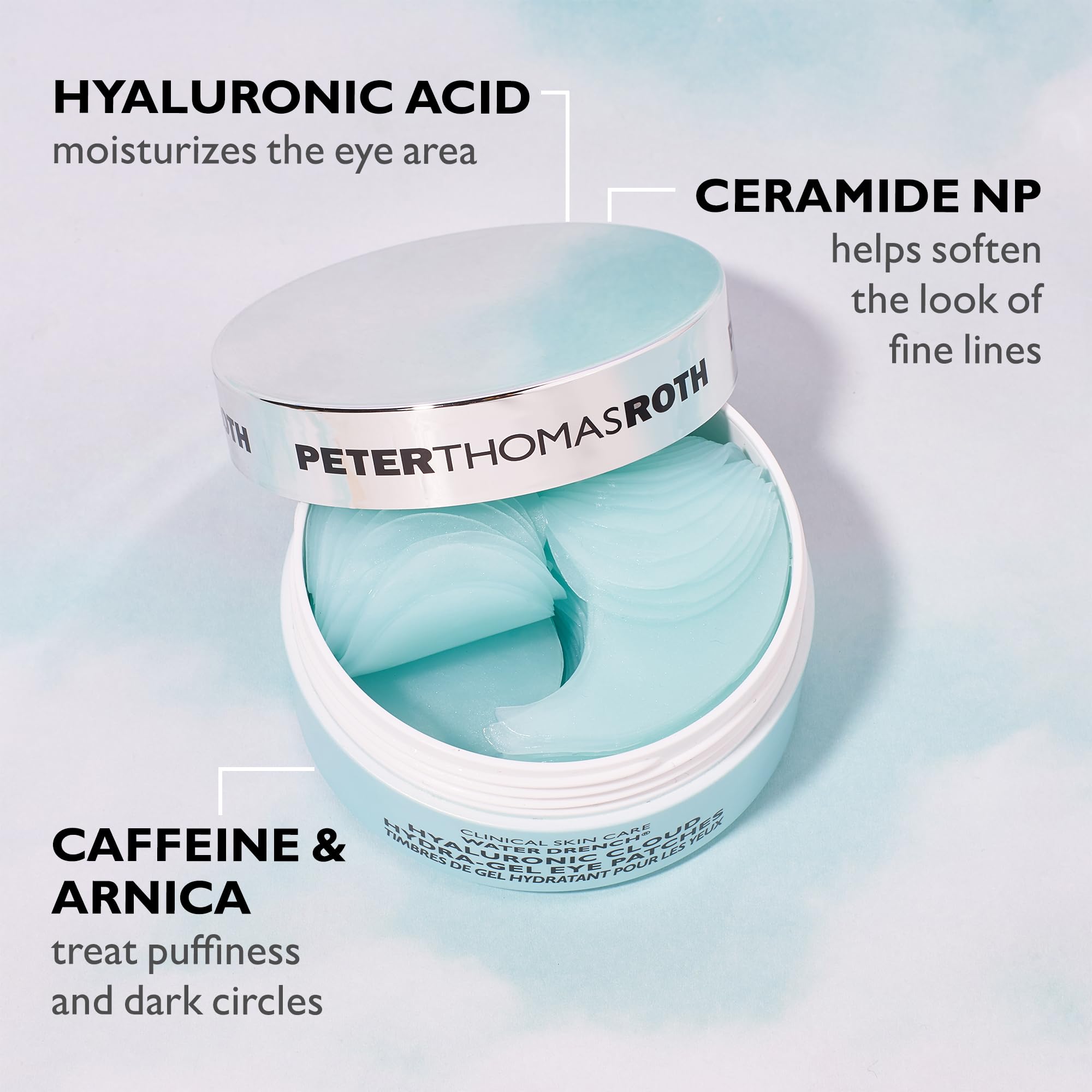 Peter Thomas Roth product label and ingredient panel for ingredient transparency