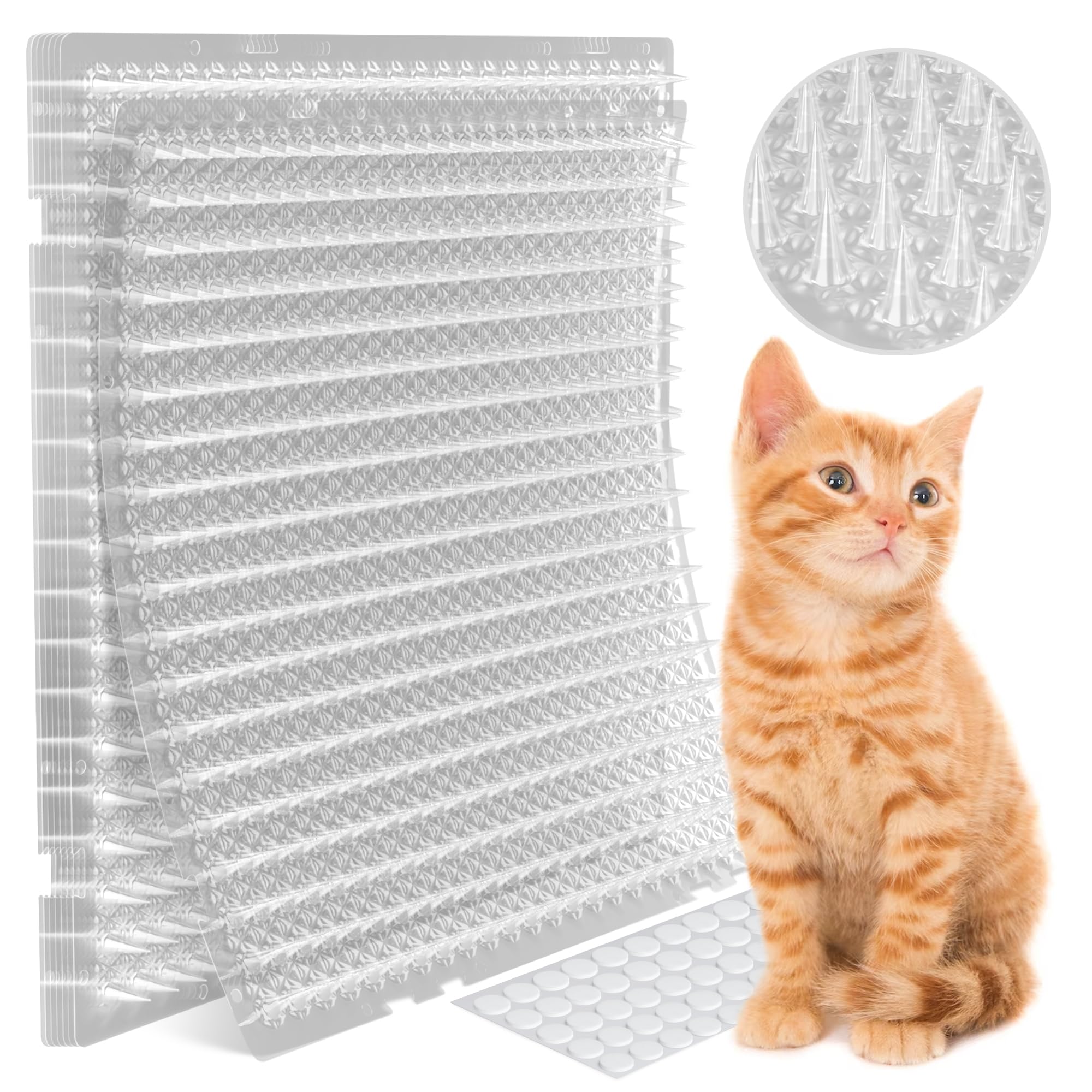 Petfolio front view of packaged 12-pack mats showing contents and size benefit