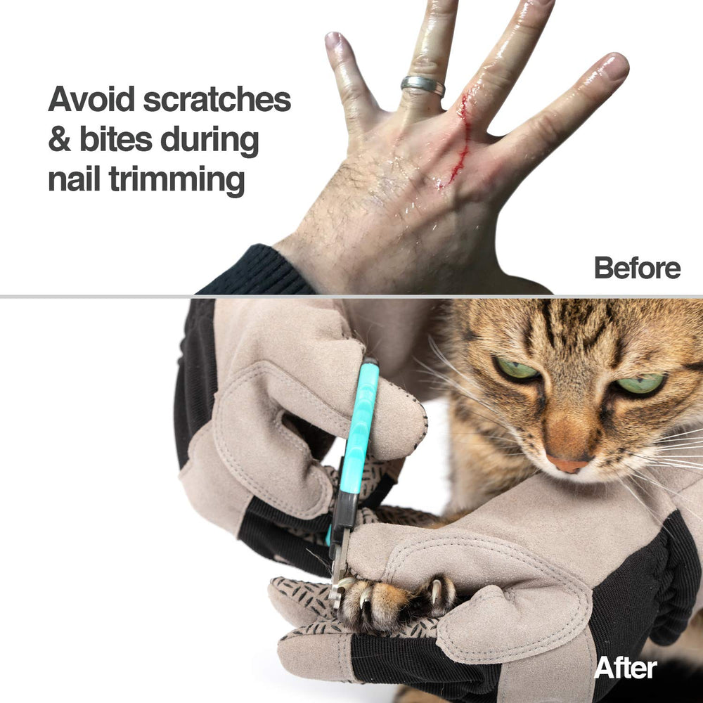 PetFusion glove wrist cuff protection highlighting forearm coverage benefit
