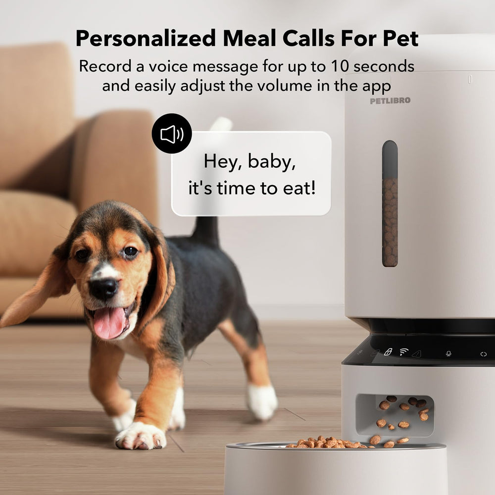 PETLIBRO desiccant and sealing strip preserving kibble freshness