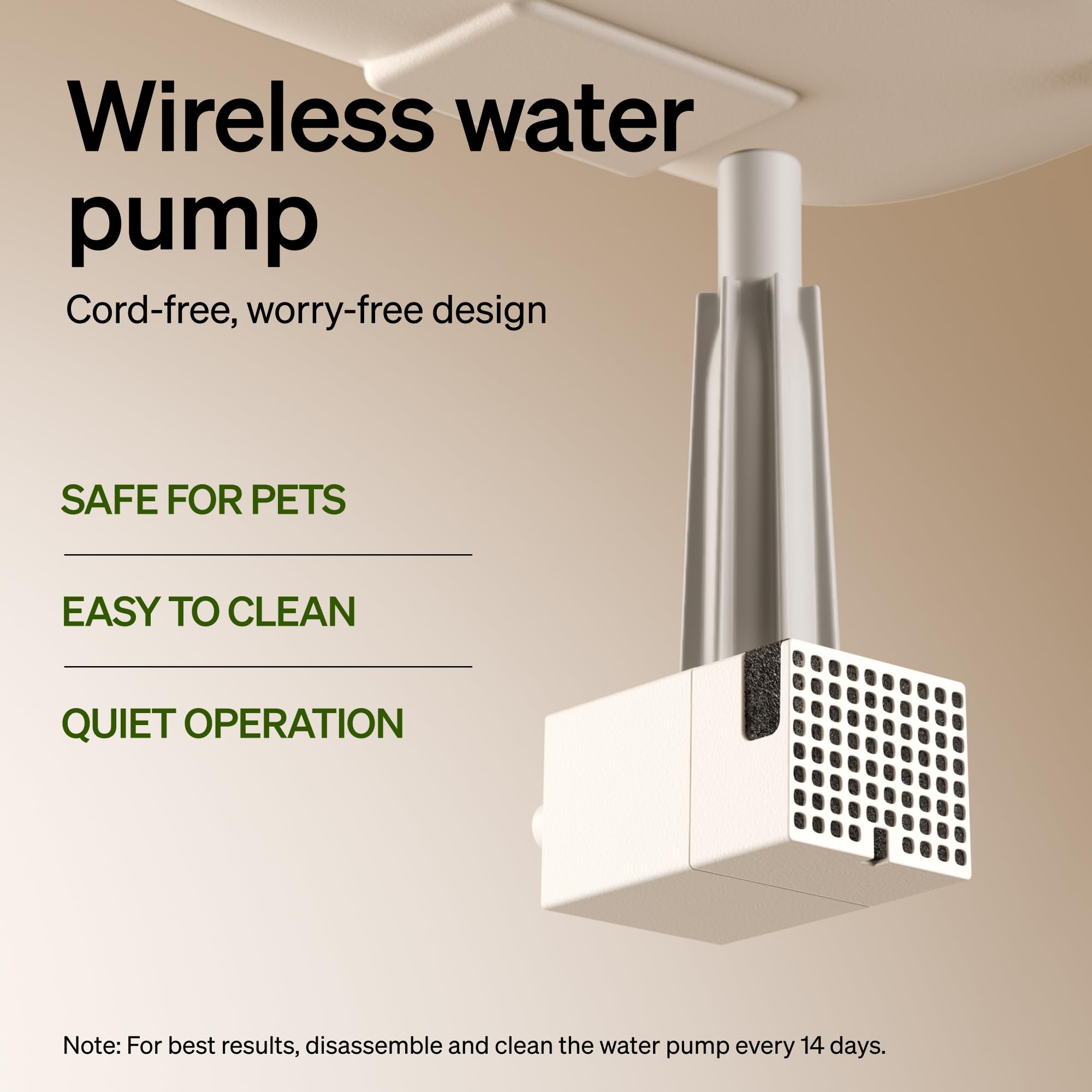 PETLIBRO cat drinking from fountain illustrating pet-friendly flow that encourages hydration