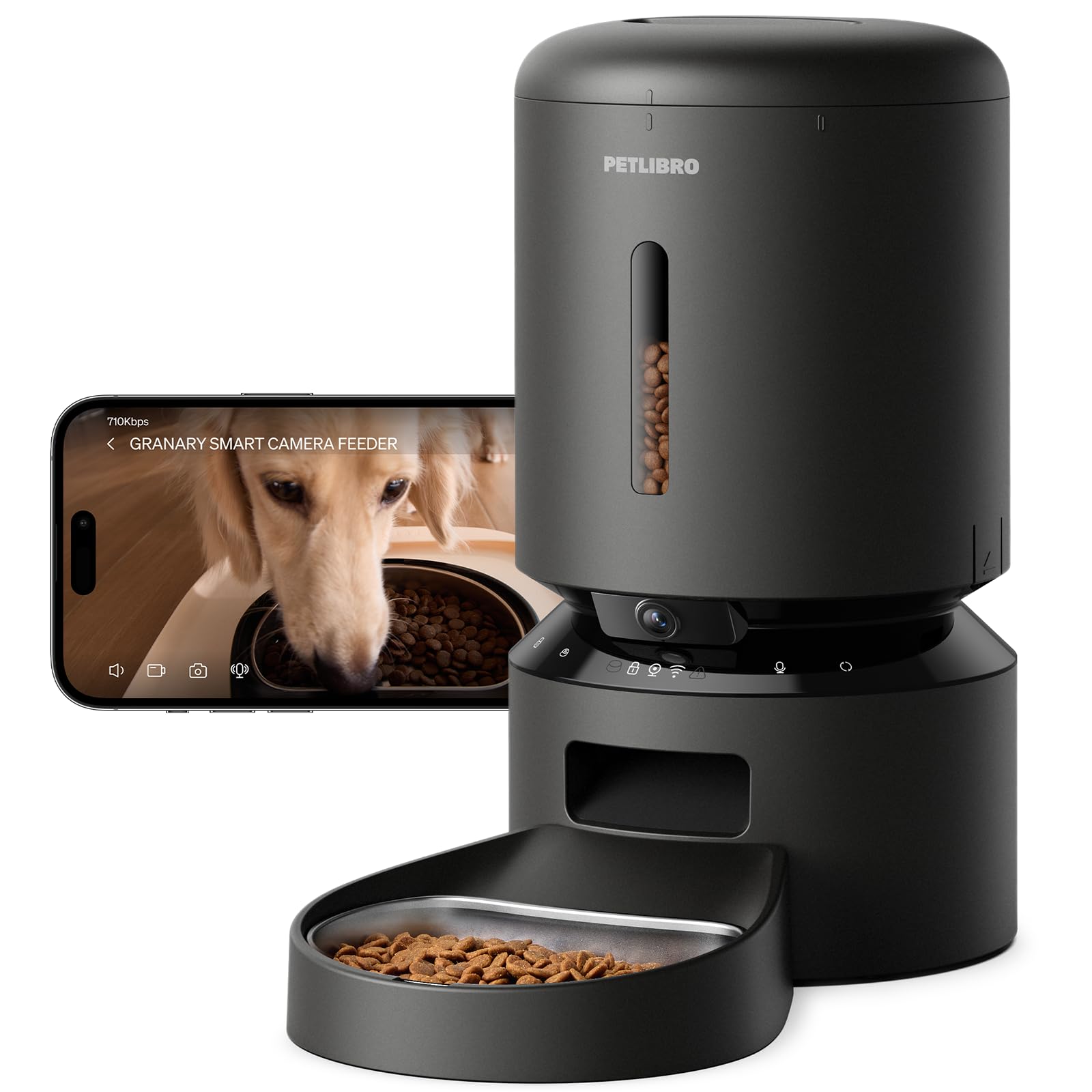 PETLIBRO front view showing feeder design and easy access