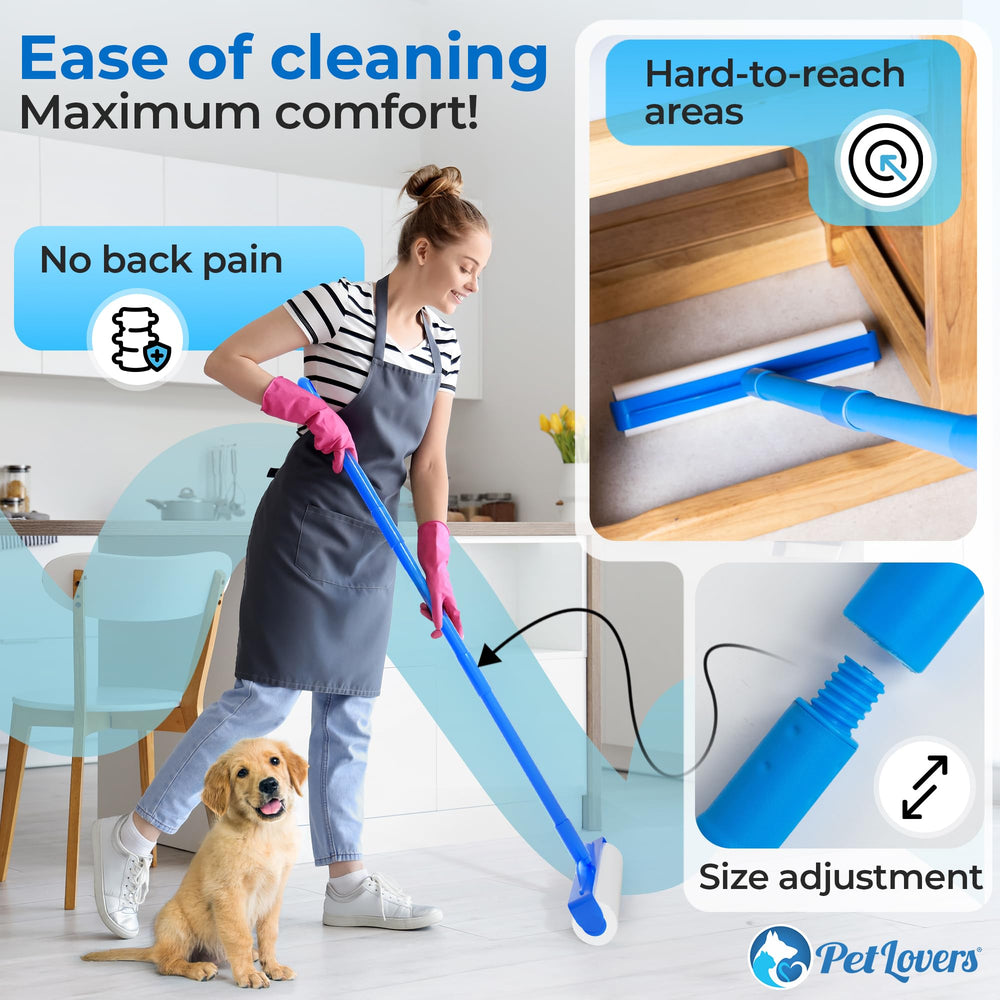 PetLovers three refill rolls displayed to show 360 total replacement sheets benefit