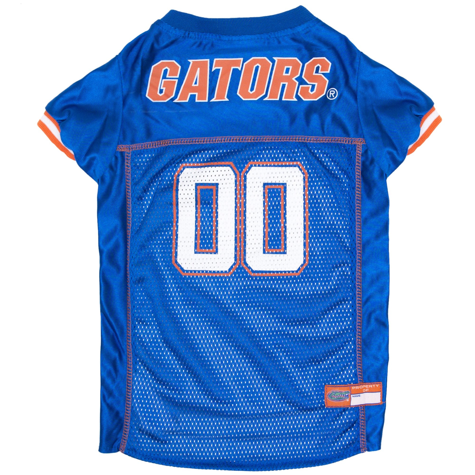 Pets First front view showing Florida Gators logo and fit benefit team spirit