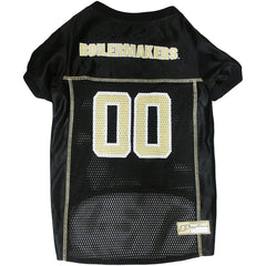 Pets First Purdue jersey front view showing team logo and secure Velcro closure for pride
