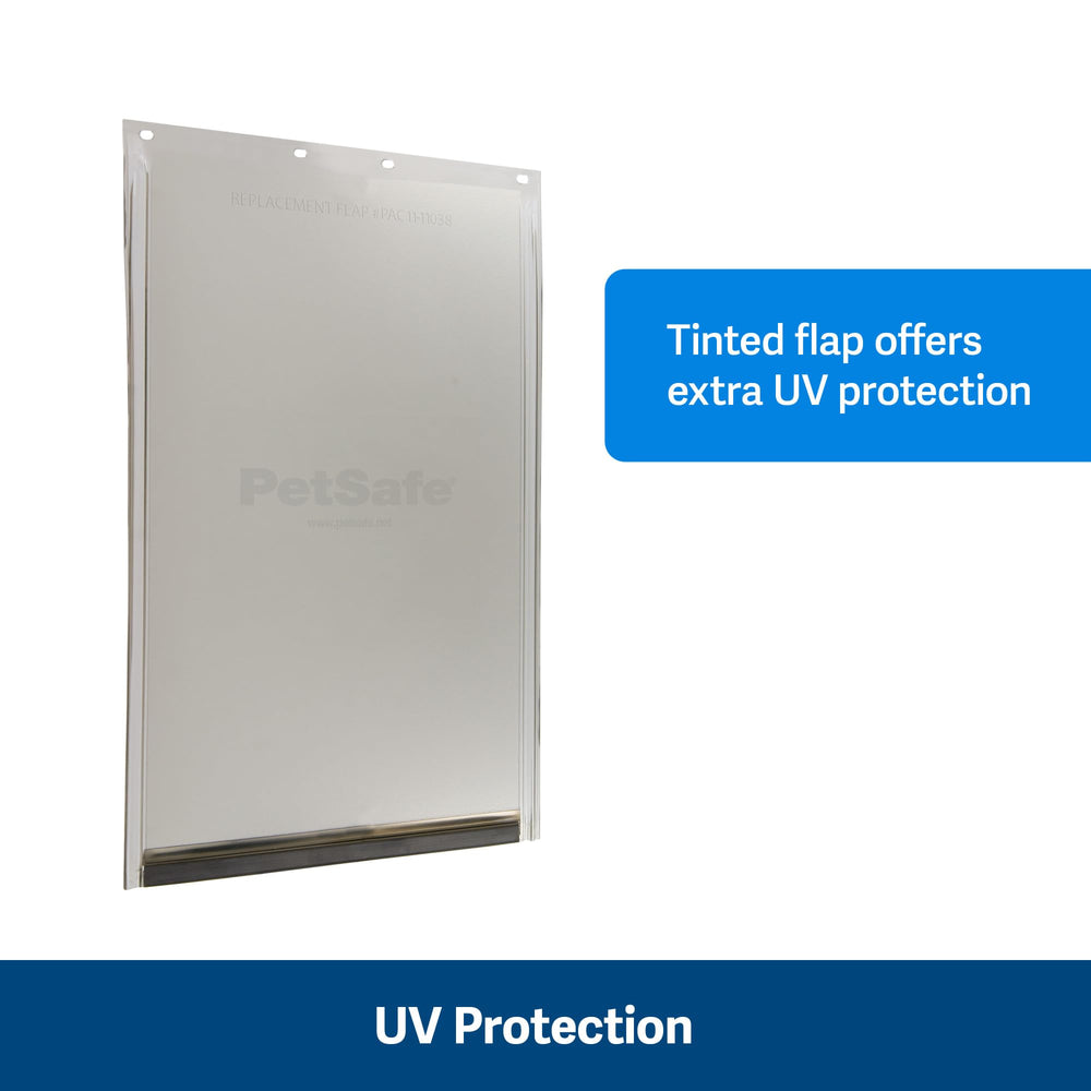 PetSafe installed flap in door showing restored access benefit