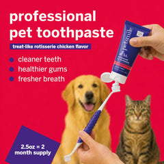 petsmile tube cap open closeup showing creamy texture and easy‑use application benefit