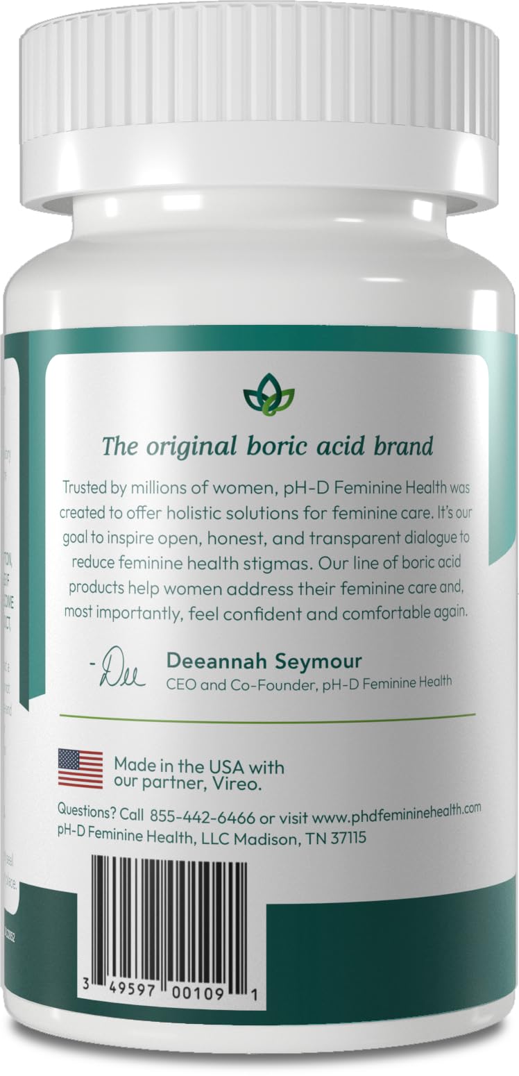 pH-D on a bathroom shelf in a lifestyle setting suggesting convenient at-home feminine care