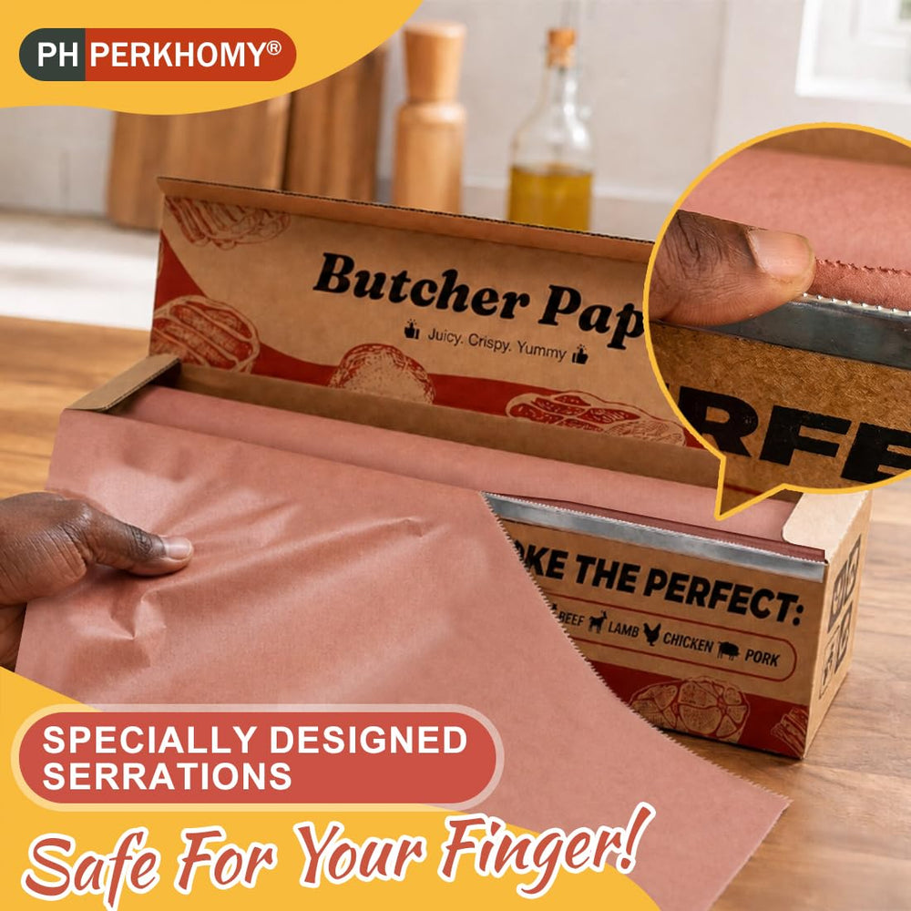 PH PERKHOMY serrated cutter detail, enables clean one-handed tearing