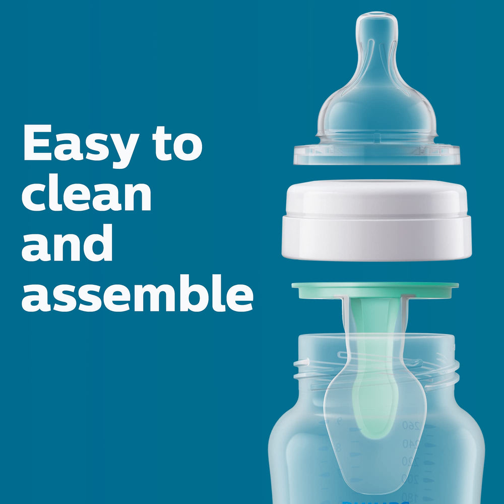 Philips Avent wide neck access for easy cleaning and faster washing