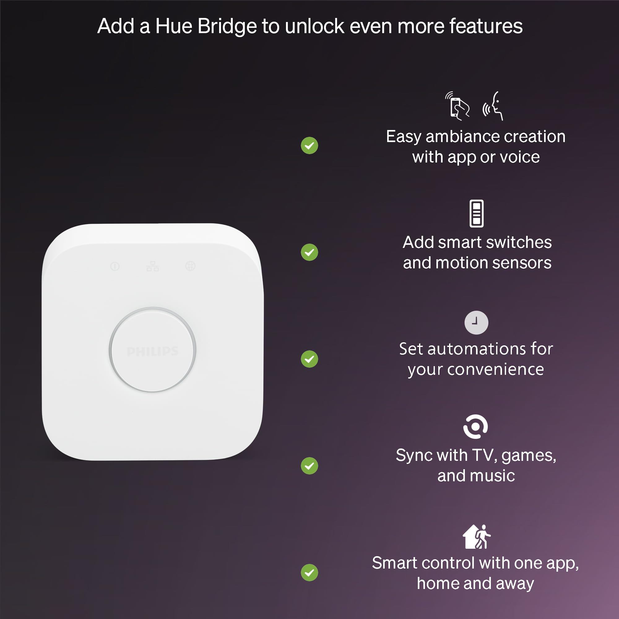 Philips Hue A19 color demo in living room for mood setting benefits