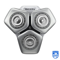 PHILIPS blade close-up highlighting sharp precision edges for improved cutting