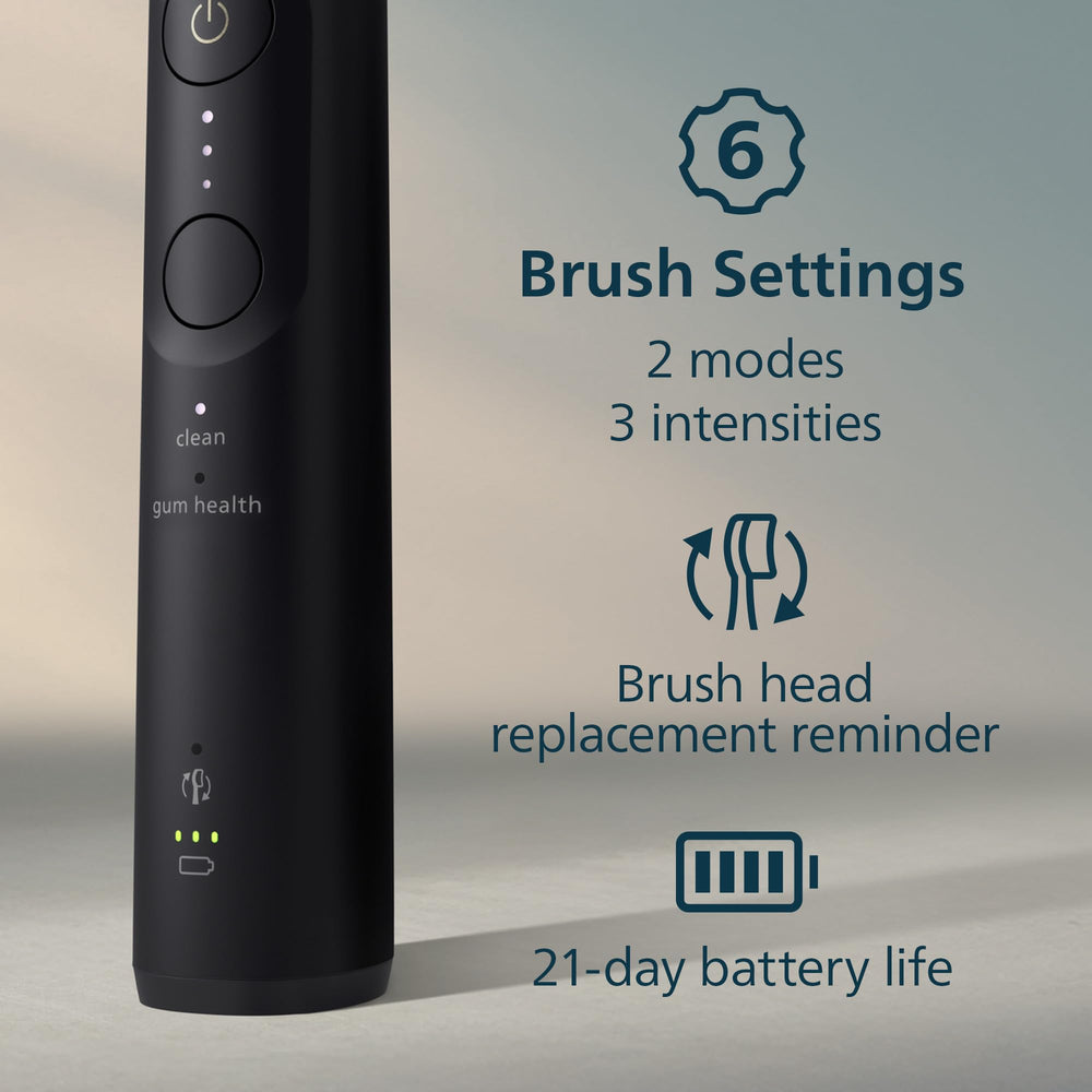 Philips Sonicare 5950 USB-A charging stand showing fast convenient charging