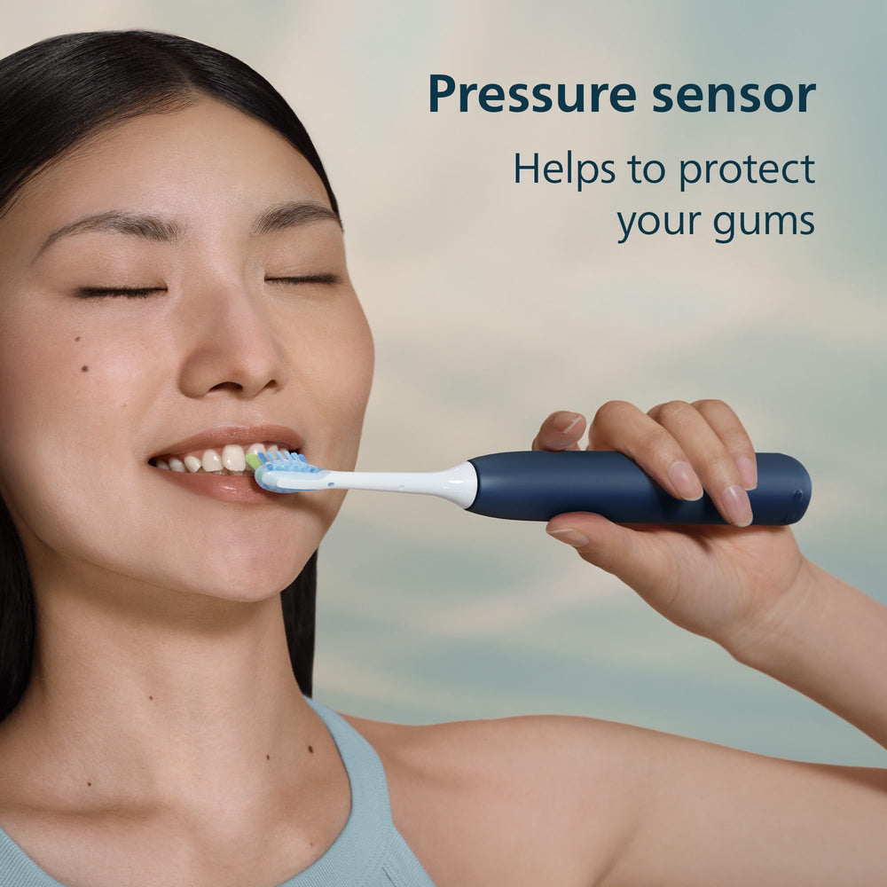 Philips Sonicare 5950 USB-A charging stand pictured charging handle for long battery life