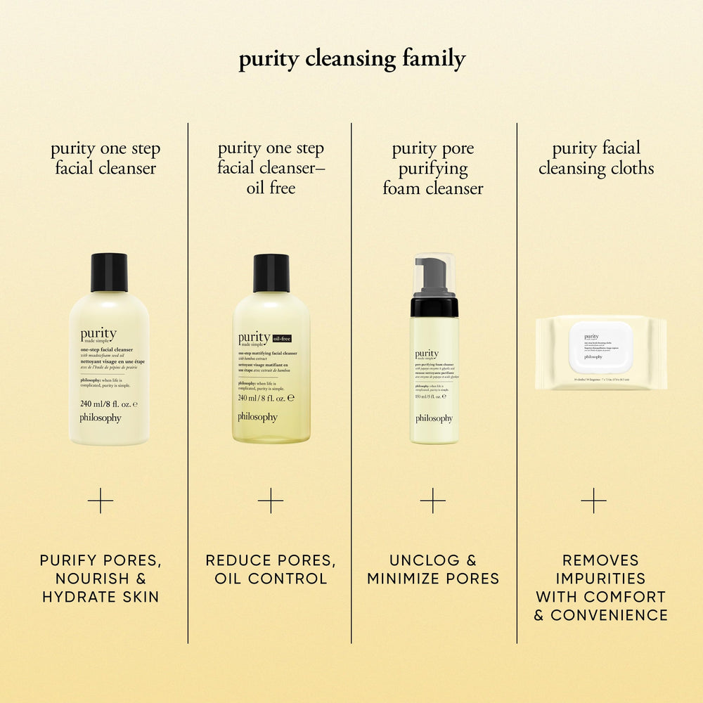 philosophy cleansing in routine lifestyle image showing morning use and refreshed complexion