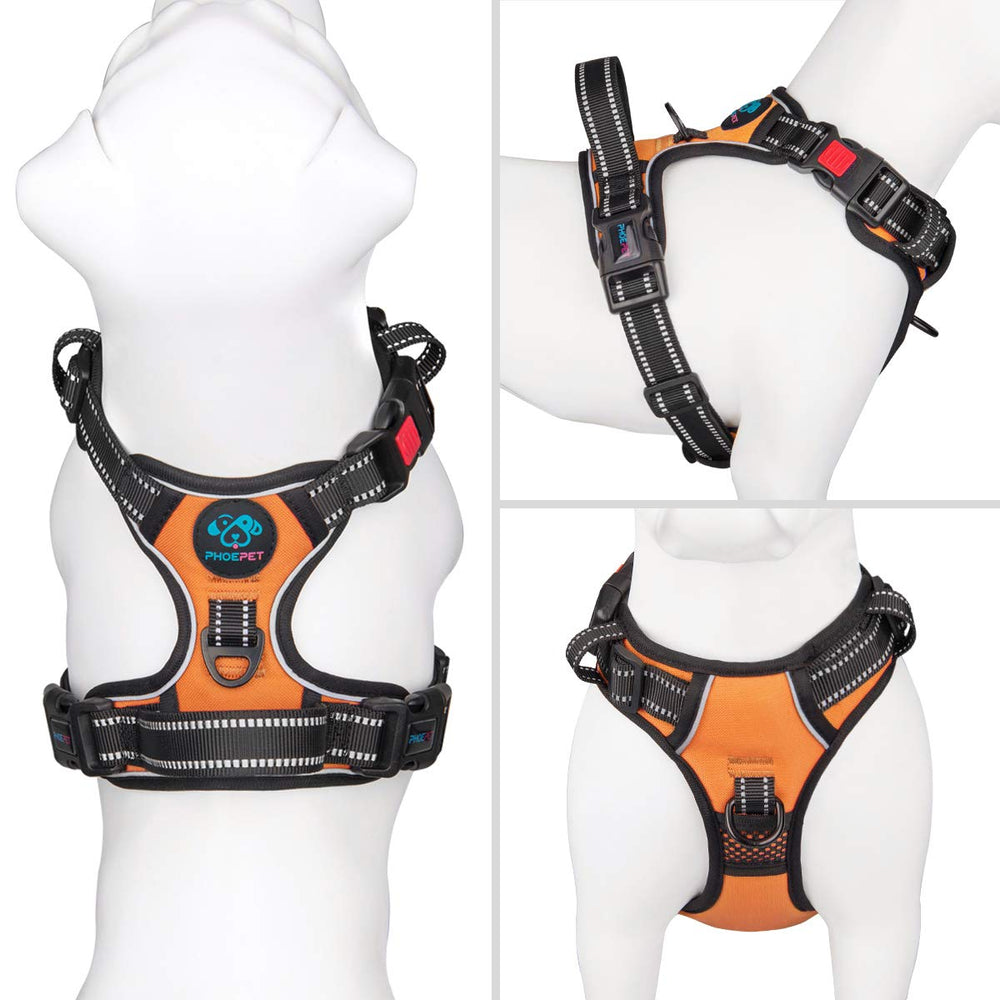 PHOEPET reflective straps up close improving nighttime visibility