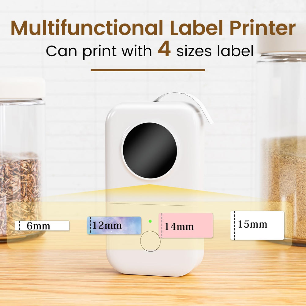 Phomemo D30 thermal print head close-up for precise 203 DPI crisp prints