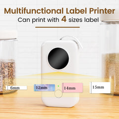 Phomemo D30 thermal print head close-up for precise 203 DPI crisp prints