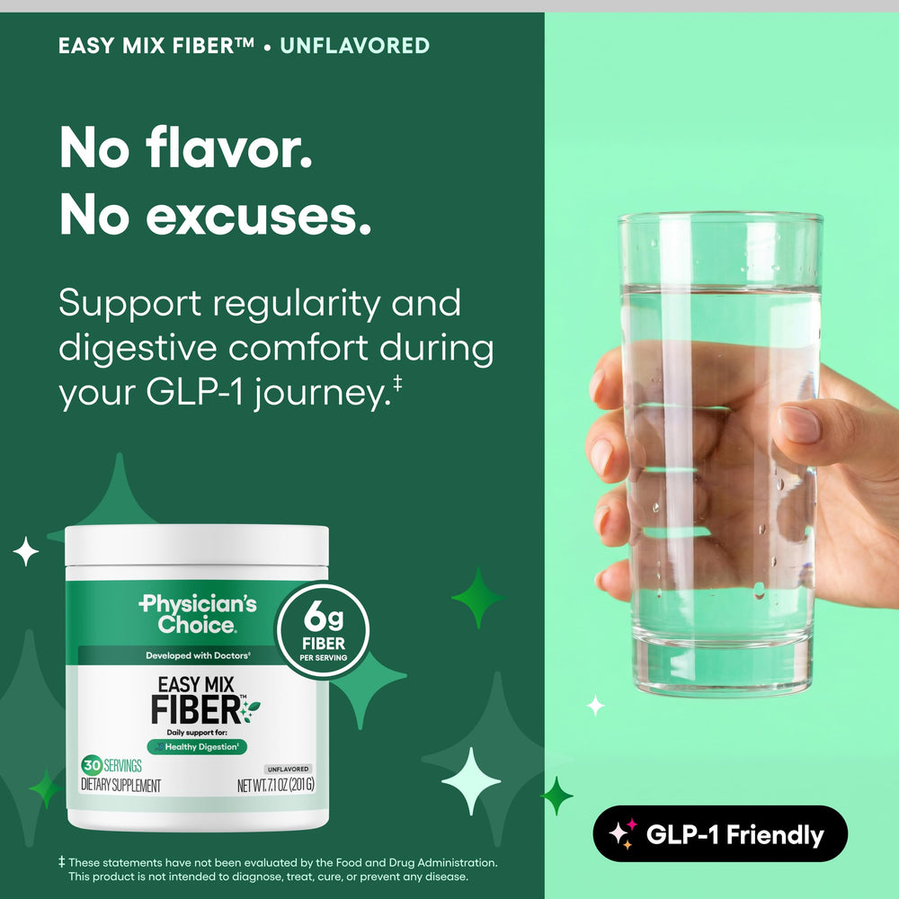 Physician's CHOICE mixing clear in coffee for convenient, flavorless fiber boost