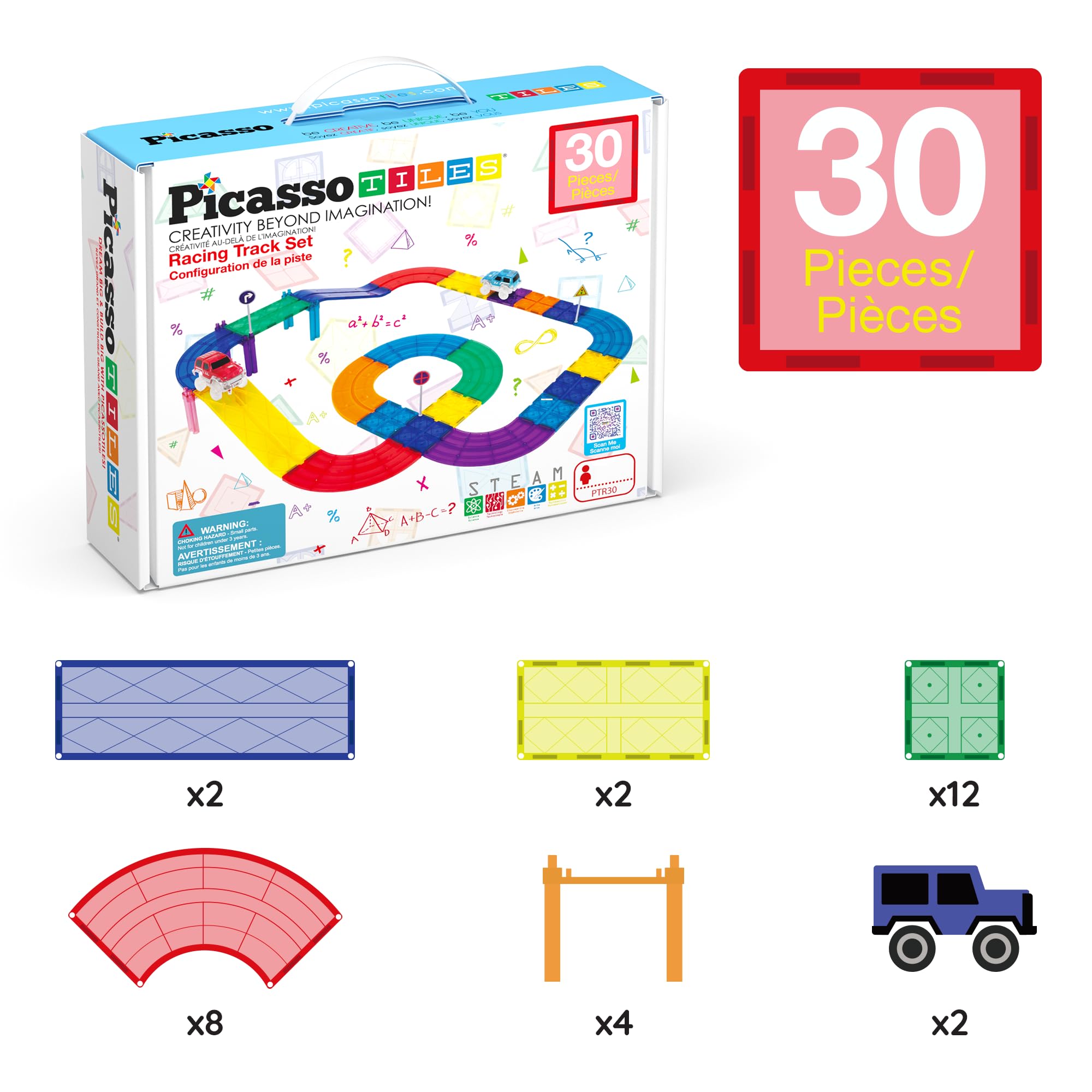 PicassoTiles kids playing lifestyle image encouraging cooperative STEM learning