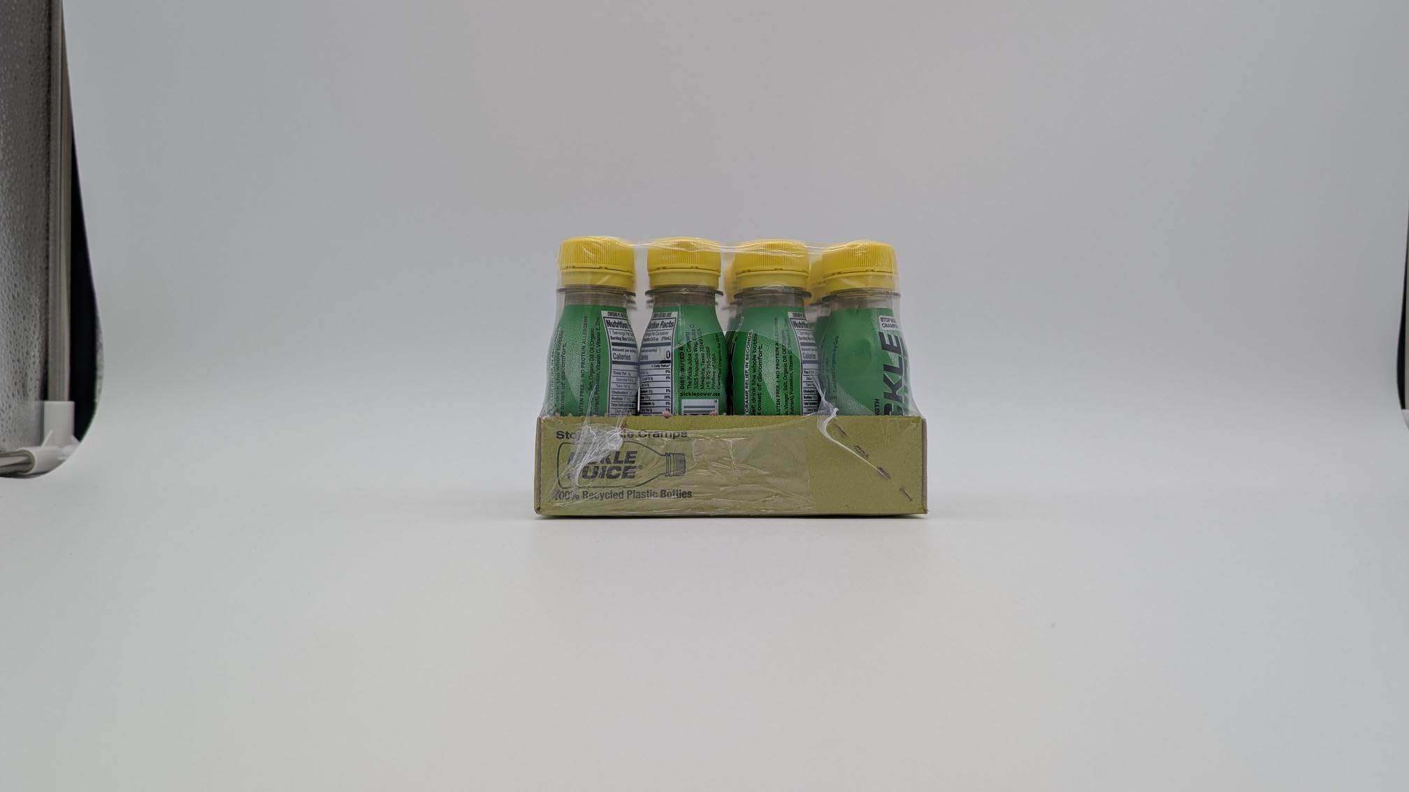 Pickle Juice liquid texture close-up highlighting vinegar clarity and potency
