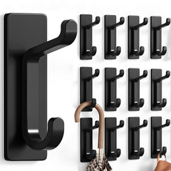pickpiff front packaging showing 12 black adhesive double hooks and value set