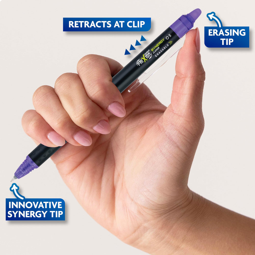 PILOT FriXion array of ten colors displaying versatile color-coding benefits