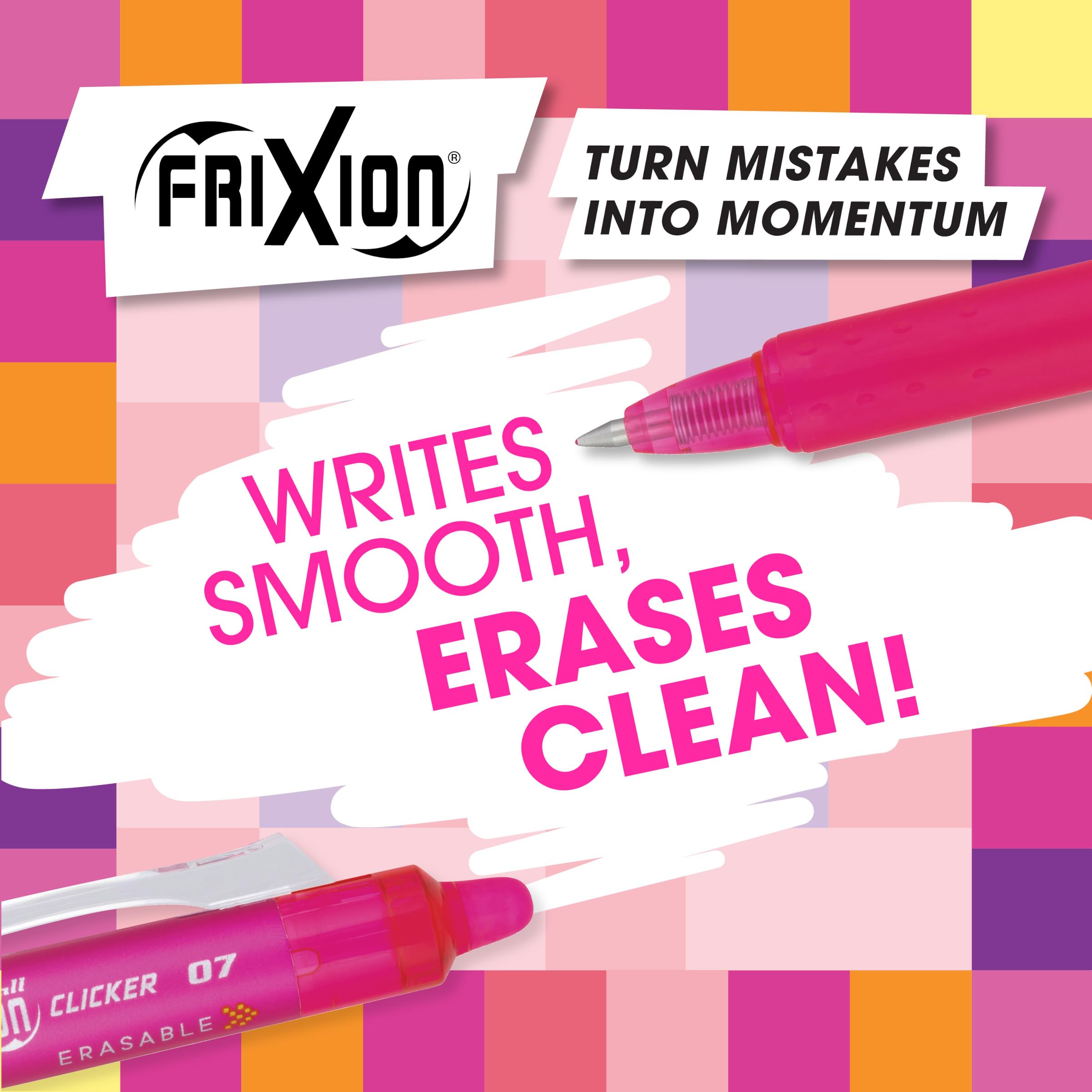 PILOT FriXion Vibe fine 0.7 mm tip close-up for precise smooth writing