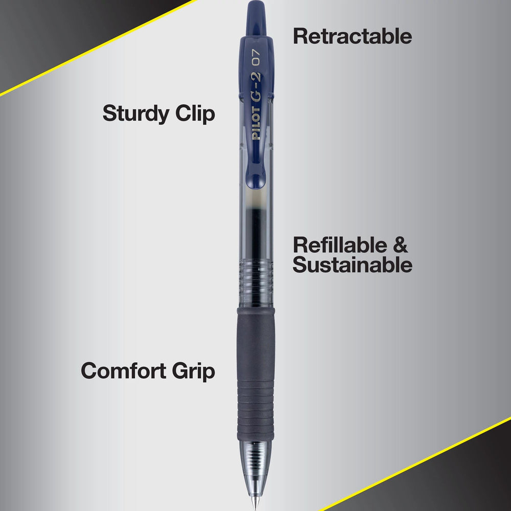 PILOT G2 on a desk in use for notes and planning